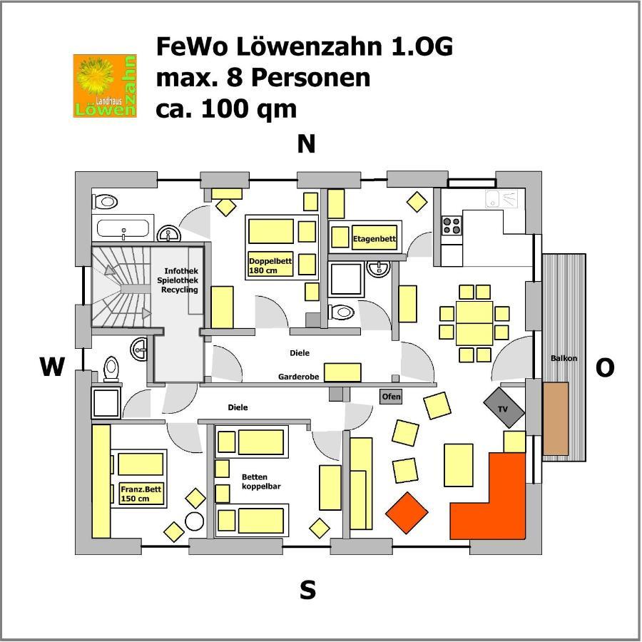 Landhaus Loewenzahn Unteregg Exterior foto